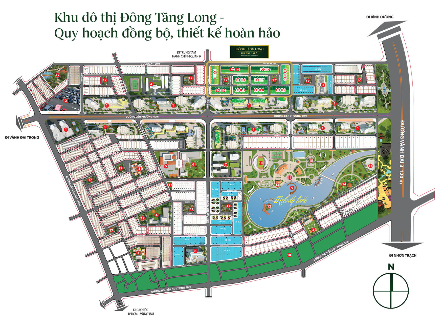 Mặt bằng Đông Tăng Long